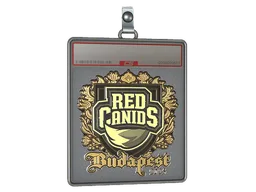 Sticker Slab | RED Canids (Gold) | Budapest 2025