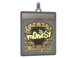 Sticker Slab | m0NESY (Gold) | Budapest 2025