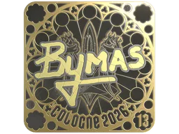 Sticker | Bymas (Gold, Ranked) | Cologne 2026
