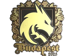 Sticker | Team Spirit (Gold) | Budapest 2025