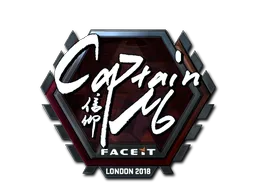 Sticker Slab | captainMo (Foil) | London 2018