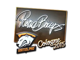Sticker Slab | pashaBiceps (Foil) | Cologne 2015