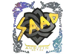 Sticker | saadzin (Holo) | Austin 2025