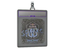 Sticker Slab | spooke (Foil) | Austin 2025