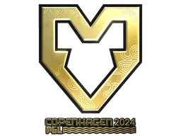 Sticker | MOUZ (Gold) | Copenhagen 2024