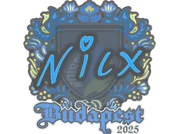 Sticker | nicx | Budapest 2025