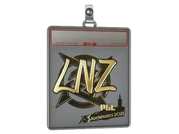 Sticker Slab | LNZ (Gold) | Stockholm 2021