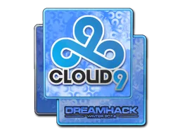 Sticker Slab | Cloud9 (Holo) | DreamHack 2014