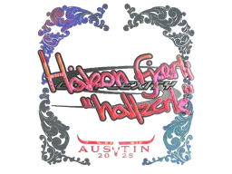 Sticker | hallzerk (Holo) | Austin 2025