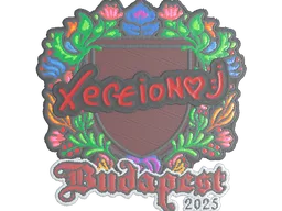 Sticker | xertioN (Embroidered) | Budapest 2025
