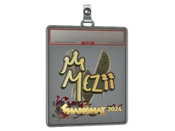 Sticker Slab | mezii (Gold) | Shanghai 2024
