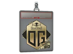 Sticker Slab | OG (Gold) | Rio 2022
