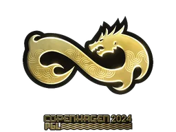 Sticker | Eternal Fire (Gold) | Copenhagen 2024