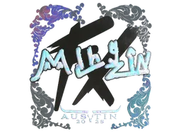 Sticker | mlhzin (Holo) | Austin 2025