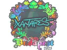 Sticker | XANTARES (Holo) | Budapest 2025