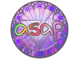 Sticker | asap (Holo) | Cologne 2026