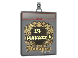 Sticker Slab | makazze (Gold) | Budapest 2025