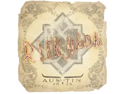 Sticker | riskyb0b | Austin 2025