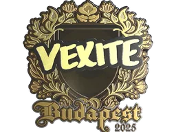 Sticker | vexite (Gold) | Budapest 2025