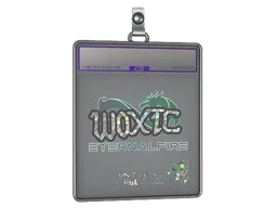 Sticker Slab | woxic (Glitter) | Antwerp 2022