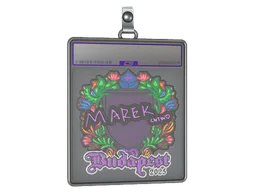 Sticker Slab | Marek (Embroidered) | Budapest 2025