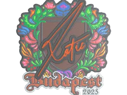 Sticker | XotiC (Embroidered) | Budapest 2025