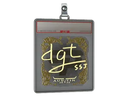 Sticker Slab | dgt (Gold) | Austin 2025