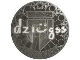 Sticker | dziugss (Foil) | Cologne 2026