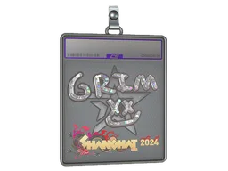 Sticker Slab | Grim (Glitter) | Shanghai 2024
