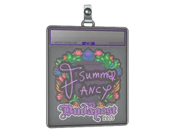 Sticker Slab | Summer (Embroidered) | Budapest 2025