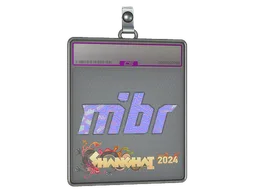 Sticker Slab | MIBR (Holo) | Shanghai 2024