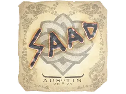 Sticker | saadzin | Austin 2025