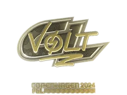 Sticker | volt (Gold) | Copenhagen 2024