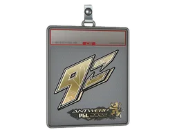 Sticker Slab | 9z Team (Gold) | Antwerp 2022