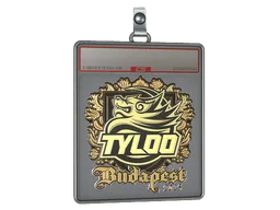 Sticker Slab | TYLOO (Gold) | Budapest 2025