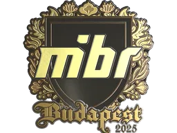 Sticker | MIBR (Gold) | Budapest 2025