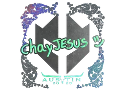 Sticker | chayJESUS (Holo) | Austin 2025