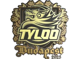 Sticker | TYLOO (Gold) | Budapest 2025