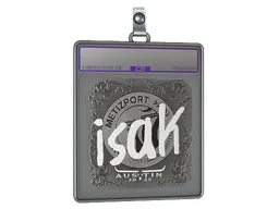 Sticker Slab | isak (Foil) | Austin 2025