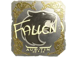 Sticker | FalleN (Gold) | Austin 2025