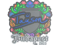 Sticker | Tauson (Embroidered) | Budapest 2025