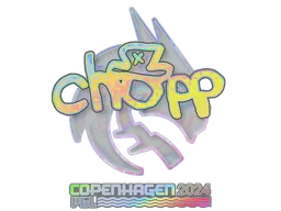 Sticker | chopper (Holo) | Copenhagen 2024