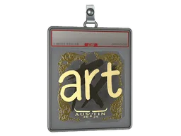Sticker Slab | arT (Gold) | Austin 2025