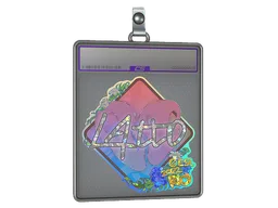 Sticker Slab | latto (Glitter) | Rio 2022