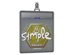 Sticker Slab | s1mple | London 2018
