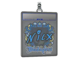 Sticker Slab | nicx | Budapest 2025