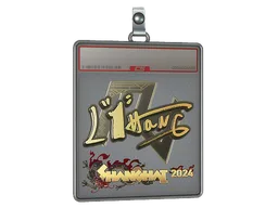 Sticker Slab | L1haNg (Gold) | Shanghai 2024