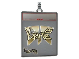 Sticker Slab | KRIMZ (Gold) | Paris 2023