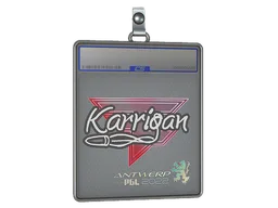 Sticker Slab | karrigan | Antwerp 2022