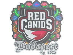 Sticker | RED Canids (Embroidered) | Budapest 2025